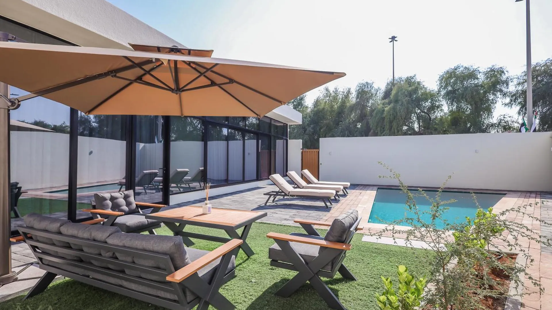 Aya Boutique - Oasis In Al Muntazah 3Br Villa With Private Pool Abu Dhabi